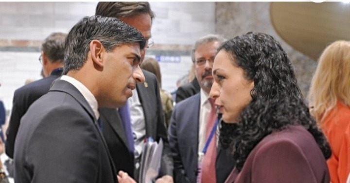 Osmani i shpreh mirënjohje kryeministrit britanik për mbështetjen: Britania na ndihmon të mbajmë kufirin tonë të sigurt