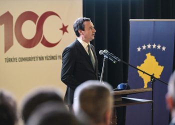 Kryeministri Kurti uron 100-vjetorin e Turqisë