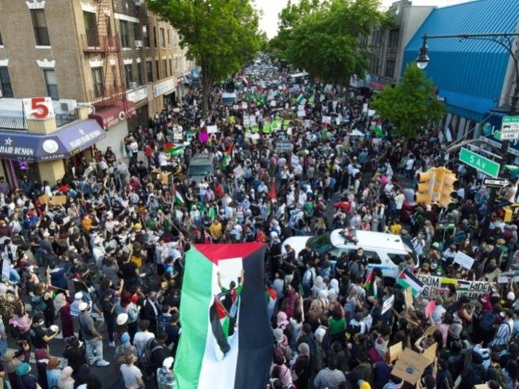 Protesta në Zagreb: “Kroacia është me Palestinën”