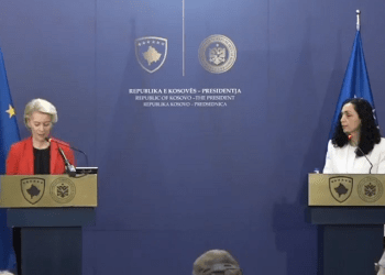 Osmani kërkon nga presidentja e Komisionit Evropian që të largohen masat ndëshkuese ndaj Kosovës