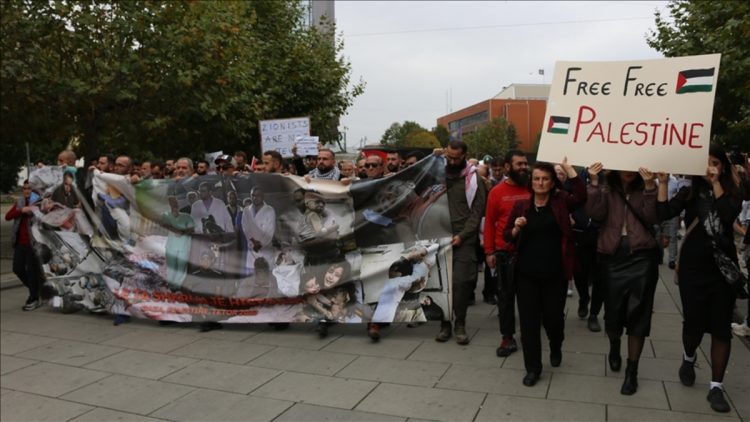 Sot në Prishtinë organizohet marsh në solidaritet me Palestinën