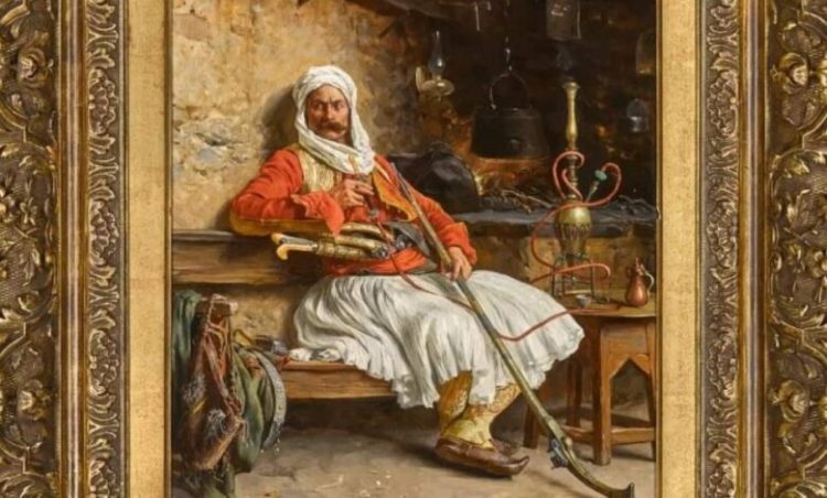 Serbia blen pikturën e shqiptarit me kostum popullor