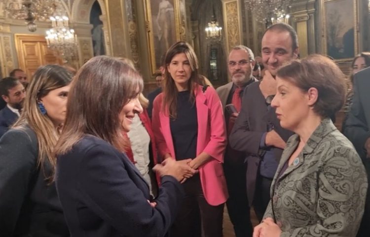Ministrja Gërvalla merr pjesë në Forumin e Paqes në Paris