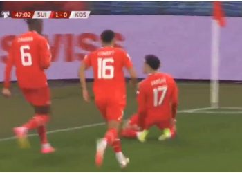 Me të nisur pjesa e dytë, Zvicra ka kaluar në epërsi ndaj Kosovës