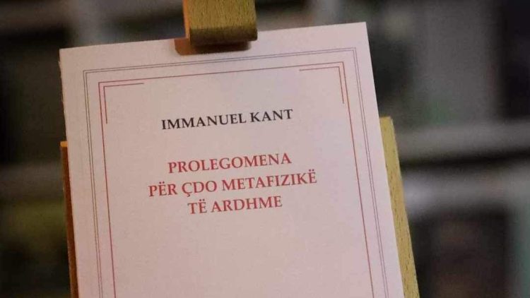 Një përkthim i ri në gjuhën shqipe i Immanuel Kantit nga prof. Hysamedin Feraj