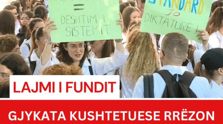 Gjykata Kushtetuese rrëzon vendimin – Pezullohet ligji që detyron studentët e mjekësisë të punojnë 5 vite brenda vendit