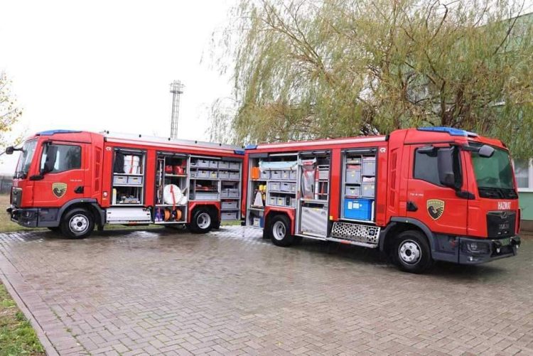 Gjermania i dhuron FSK-së donacion dy kamionë për operacione të menaxhimit të materieve të rrezikshme, vlera e tyre rreth 500 mijë euro