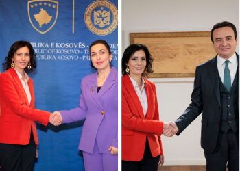 Kryediplomatja belge pas takimeve me Kurtin e Osmanin: Kërkova deeskalim dhe rikthim në dialog