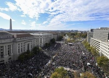 E tërë Bota në këmbë/ Edhe në Washington sot u mbajtë protestë në mbështetje të Palestinës