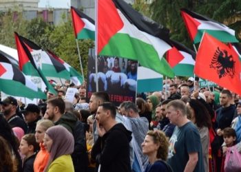 Shqipëri, përsëri tubim në mbështetje të Palestinës
