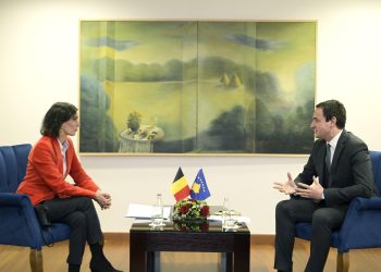 Kurti në takim me ministren belge: Kosova mbetet e përkushtuar për zbatimin e Marrëveshjes Bazë dhe Aneksit të saj