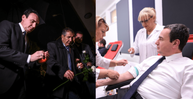 Kryeministri Kurti dhuron gjak dhe ndez qirinj në 7-vjetorin e vdekjes së Astrit Deharit