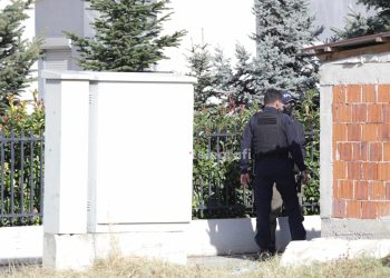 Pamje nga bastisja e Speciales në shtëpinë e ish-këshilltarit të Thaçit