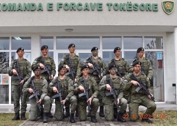 Komanda e Forcave Tokësore kryen trajnimin “Simboli i Ujkut 2023”