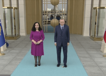 Siguria në Kosovë, Osmani takon presidentin turk Erdogan: Të përkushtuar ta forcojmë bashkëpunimin