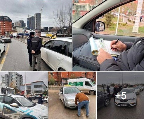 Inspektorati i kryeqytetit kontrollon taksitë dhe autobusët që s’respektojnë itinerarin e tyre