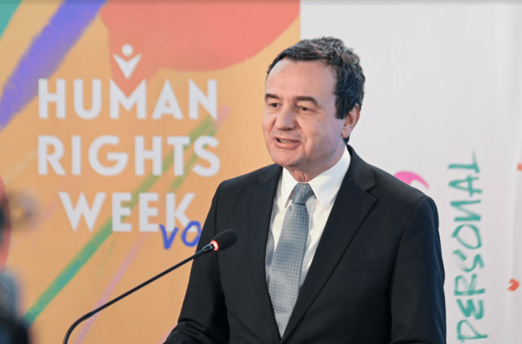 Kryeministri Kurti: Të drejtat e njeriut janë edhe thelbi edhe themeli i qytetërimit