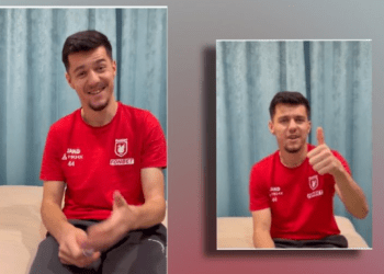 “Çfarë është kjo miku im” – Bëhet viral reagimi i sulmuesit Daku pas hedhjes së shortit