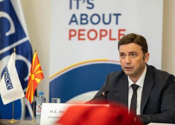 Osmani përfundon mandatin si kryesues i OSBE-së, dënon sulmet e fundit të Rusisë mbi Ukrainën