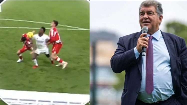 “Ajo çfarë ndodhi ishte një turp”, Laporta nuk përmbahet nga polemikat e ndeshjes Real Madrid-Almeria