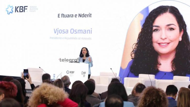 Osmani në “Kosova Business Forum”: Angazhimi i grave në biznes ndikon në rritje më të madhe ekonomike