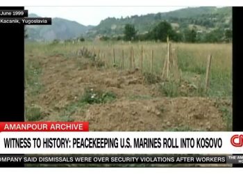 Gazetarja Amanpour publikoi një video nga lufta e Kosovës(VIDEO)