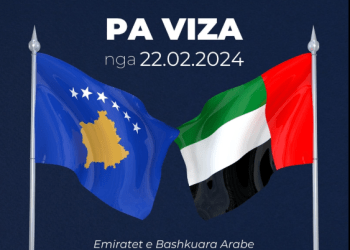 Nga 22 shkurti kosovarët mund të udhëtojnë pa viza edhe në Emiratet e Bashkuara Arabe
