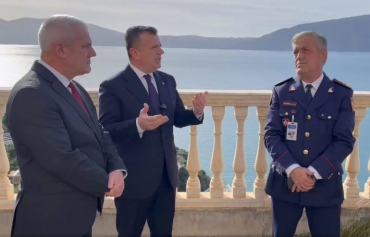 Balla e Sveçla vizitojnë qendrën e trajnimit të përbashkët të policisë