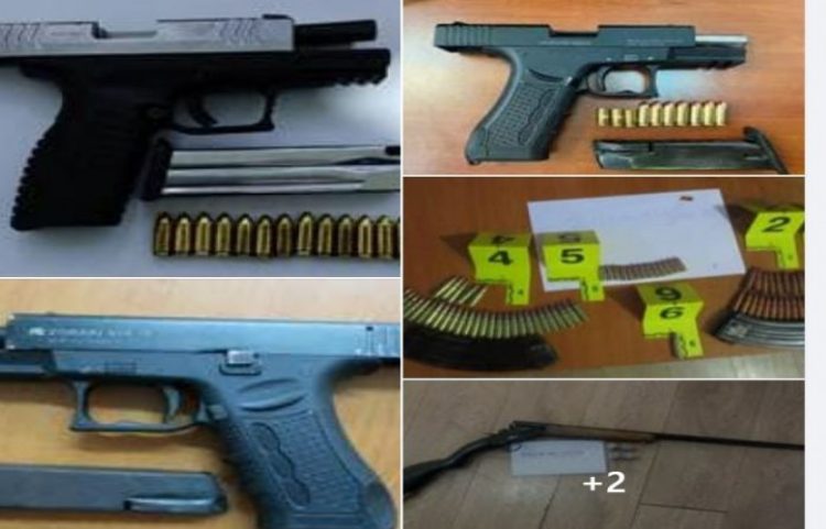 Sekuestrohen pesë armë zjarri në rajonin e Prishtinës