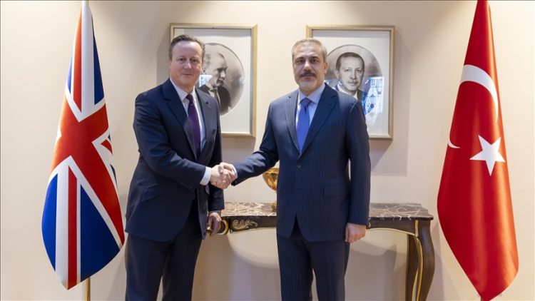 Kryediplomati turk Fidan takon homologun britanik David Cameron