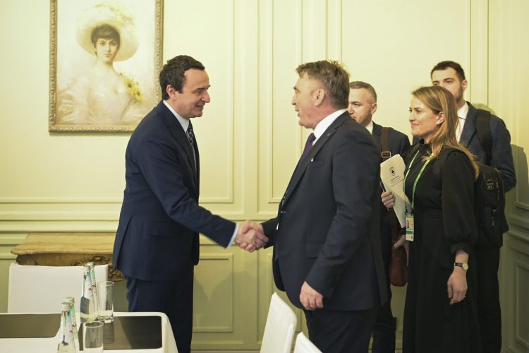 Kurti takohet edhe me kryetarin e presidencës së Bosnjë dhe Hercegovinës
