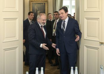 Kryeministri Kurti takoi Kryeministrin e Armenisë, Nikol Pashinyan