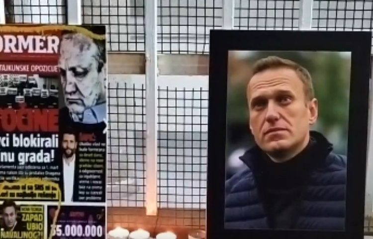 OJQ-të kosovare nderojnë me homazhe liderin opozitar rus Navalny