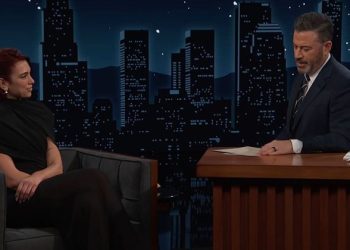 “Hyp se të vrava, zdryp se të vrava” – Jimmy Kimmel flet shqip në emision, Dua Lipa kalon me sukses testin