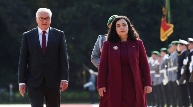 Osmani pranon telegram urimi nga homologu Steinmeier: Gjermania do të mbetet partner i besueshëm për Kosovën