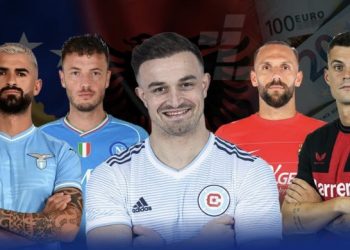 Këta janë dhjetë lojtarët shqiptarë më të paguar në futboll – Muriqi më lartë se Xhaka, befasojnë Hysaj dhe Muçi