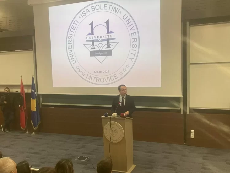 20 milionë euro për kampusin e ri të Universitetit “Isa Boletini”, kryeministri Kurti: Po bëjmë përpjekje për arsim cilësor