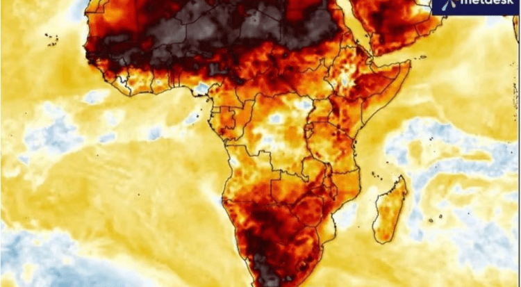 Në Afrikë gjithnjë e më nxehtë, temperatura rekord në mars