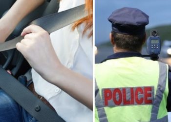 Ligji i ri i komunikacionit: 150 € gjobë kush zihet pa rrip të sigurisë në trafik