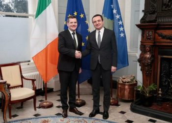 Kurti u mirëprit nga ministrin irlandez, diskutojnë për objektivat e Qeverisë për vitin 2024 në kontekstin e integrimeve evropiane