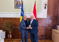 Krerët e FFK-së priten në Ambasadën e Kosovës në Budapest