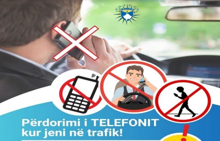 50 euro gjobë për këmbësorët që kalojnë rrugën me telefon në dorë