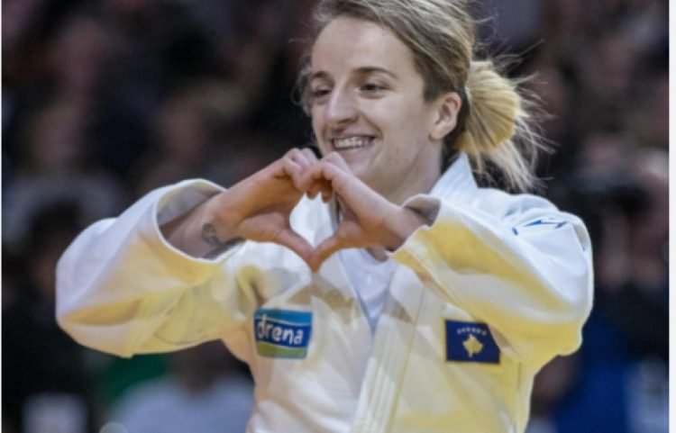 Distria Krasniqi, kampione e Evropës në xhudo