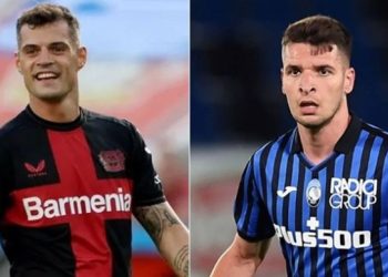 Europa League, Gjimshiti dhe Xhaka në formacionin e më të mirë të javës