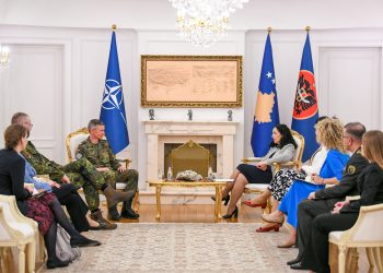 Osmani takon përfaqësuesit e NALT, diskuton maksimizimin e mundësive të bashkëpunimit me NATO-n