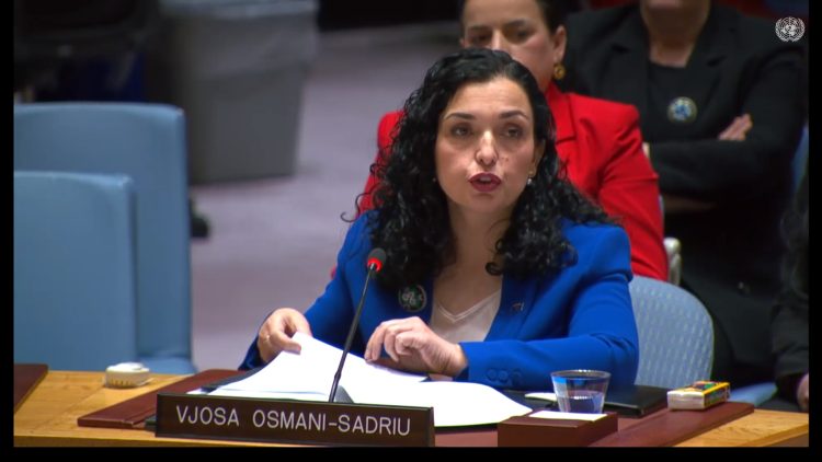 Vuçiq acarohet me pjesëmarrjen e katër heroinave në mbledhjen e KS të OKB-së, Osmani: Ai po propagandon