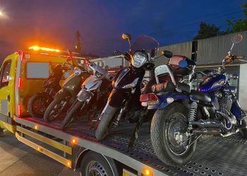 Pejë, sekuestrohen 40 motoçikleta nga Policia