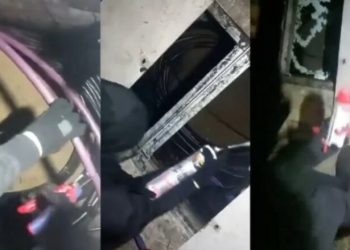 Aktivistët prenë kabllot e internetit në një fabrikë në Skoci që furnizon ushtrinë izraelite