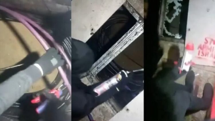 Aktivistët prenë kabllot e internetit në një fabrikë në Skoci që furnizon ushtrinë izraelite