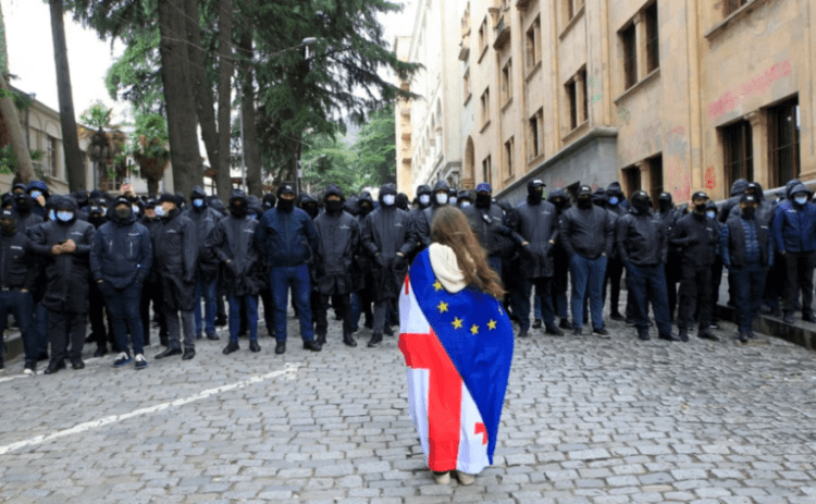 Gjeorgji, protestuesit thirrje ligjvënësve të mbështesin veton e Presidentes për ligjin ndaj medias